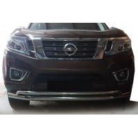 Передній ус ST017 (нерж) для Nissan Navara/NP300 2016+