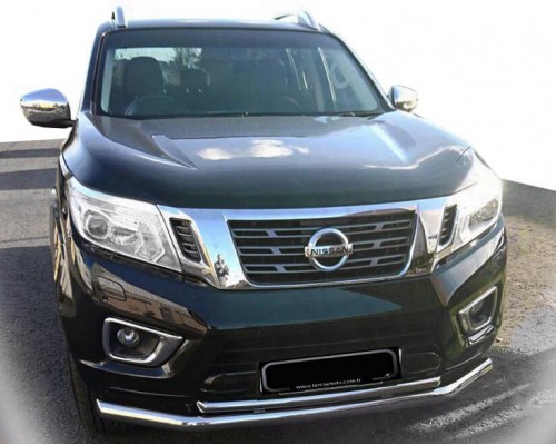 Передній ус ST014 (нерж) для Nissan Navara/NP300 2016+