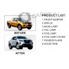 Комплект рестайлинга апгрейда в 2021 году (для 2015-2020 годов) для Nissan Navara/NP300 2016- гг