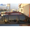 Рейлинги с перемычками (2 шт, Черные) Серые для Nissan Navara/NP300 2016- гг