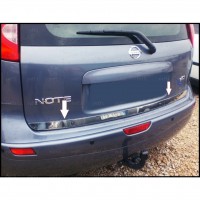 Кромка багажника (нерж.) для Nissan Note 2004-2013