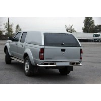 Задній захист AK004 (нерж) для Nissan NP300 1999-2015