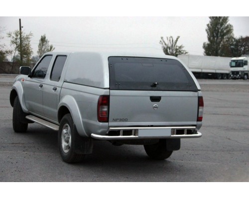 Задній захист AK004 (нерж) для Nissan NP300 1999-2015