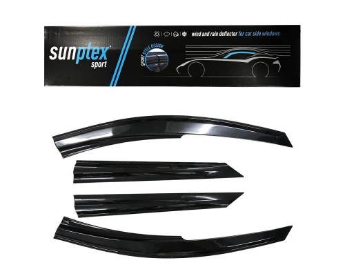 Вітровики (4 шт, Sunplex Sport) для Nissan NP300 1999-2015