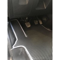 Коврики (2 шт, EVA, черные) для Nissan NV300/Primastar 2016-гг