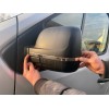 Nissan NV300 2016+ Полоски на зеркала (2 шт, нерж) - 62351-11