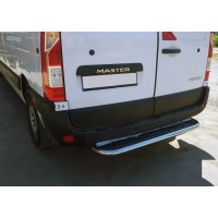 Задня дуга AK008 (нерж.) для Nissan NV400 2010+