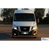 Передній захист ST016 (нерж.) для Nissan NV400 2010+