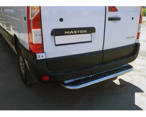 Задняя подножка (нерж.) для Nissan NV400 2010-2024 гг