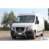 Кенгурятник WT022 (нерж.) для Nissan NV400 2010+