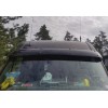 Козырек на лобовое стекло V2 (черный глянец, 5мм) для Nissan NV400 2010+