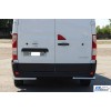 Задні куточки AK003 (2 шт, нерж) для Nissan NV400 2010+
