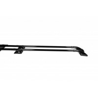 Рейлинги Shark (2 шт, черные) для Nissan NV400 2010-2024 гг