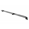 Рейлинги Shark (2 шт, черные) для Nissan NV400 2010-2024 гг