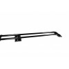 Рейлинги Shark (2 шт, черные) для Nissan NV400 2010-2024 гг