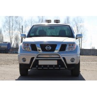 Nissan Pathfinder R51 2005-2014 Кенгурятник WT003 (нерж)
