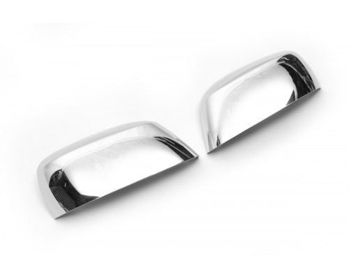 Накладки на дзеркала (2 шт, пласт.) З повторювачем повороту для Nissan Pathfinder R51 2005-2014 - 55737-11