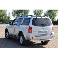 Задня дуга AK002 (нерж) для Nissan Pathfinder R51 2005-2014