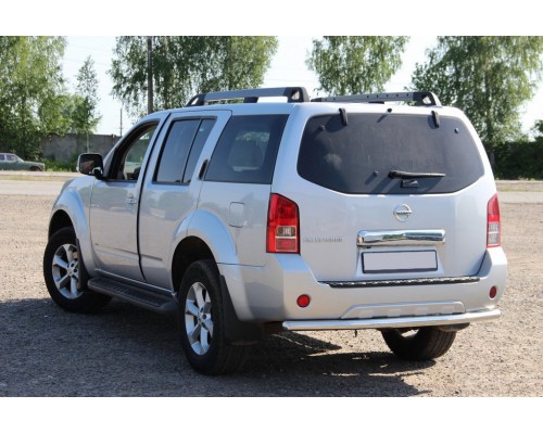 Задня дуга AK002 (нерж) для Nissan Pathfinder R51 2005-2014
