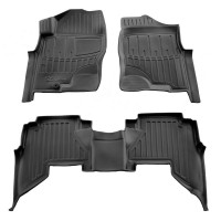 Коврики Stingray 3D (2005-2010, 3 шт) для Nissan Pathfinder R51