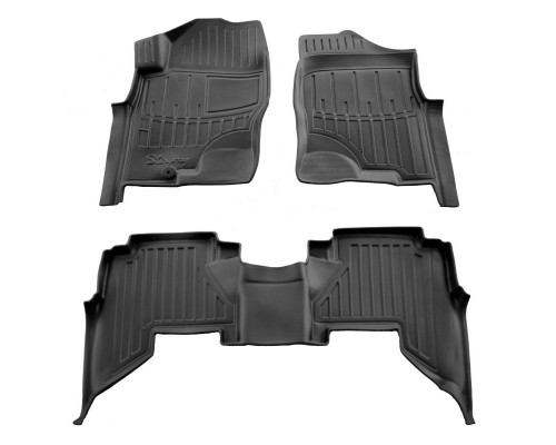 Коврики Stingray 3D (2005-2010, 3 шт) для Nissan Pathfinder R51