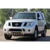 Кенгурятник WT008 (нерж) для Nissan Pathfinder R51 2005-2014