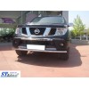 Передній захист ST008-1 (нерж) для Nissan Pathfinder R51 2005-2014 - 79879-11