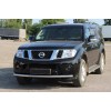Передній захист ST008-1 (нерж) для Nissan Pathfinder R51 2005-2014 - 79879-11