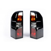 Задні ліхтарі DARK (2004-2008, 2 шт) для Nissan Patrol Y61 1997-2011