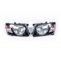 Nissan Patrol Y61 1997-2011 Передняя оптика Safari (2004-2008, 2шт)