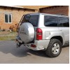 Задня дуга AK005-3 (нерж) для Nissan Patrol Y61 1997-2011