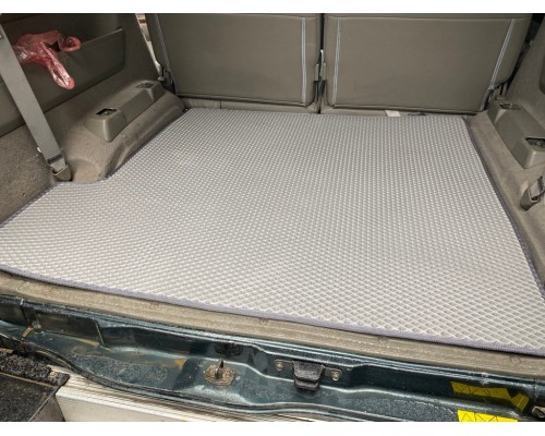 Коврик багажника Длинный (EVA, серый) для Nissan Patrol Y61 1997-2011 - 75958-11