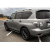 Боковые пороги Vision New Grey (2 шт., алюминий) для Nissan Patrol Y62 2010+ - 78563-11