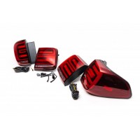 Задние LED фонари RED-Sequential (2 шт) для Nissan Patrol Y62 2010+