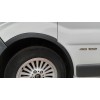 Накладки на колісні арки (4 шт, чорні) 2001-2007, чорний метал для Nissan Primastar 2002-2014 - 55781-11