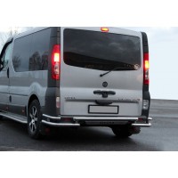 Задній захист AK-Special (нерж) для Nissan Primastar 2002-2014