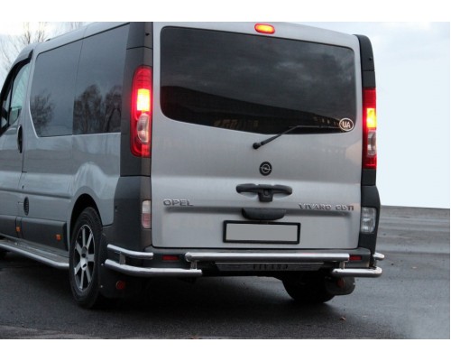 Задній захист AK-Special (нерж) для Nissan Primastar 2002-2014