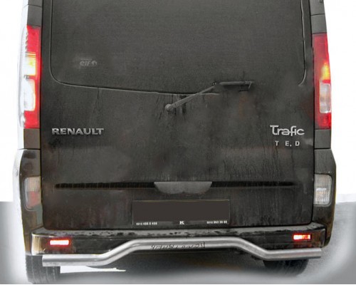 Задній захист AK006 (нерж) для Nissan Primastar 2002-2014