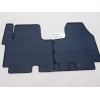 Резиновые коврики (2 шт, Интерпласт) для Nissan Primastar 2002-2014 - 53853-11