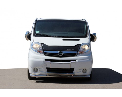 Nissan Primastar 2002-2014 Передній захист ST014/2 (нерж.) - 64335-11