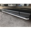 Nissan Primastar 2002-2014 Бічні пороги Premium (2 шт., нерж.) 60 мм, коротка база - 49166-11