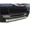 Полоски на нижнюю решетку (2 шт, нерж) Carmos - Турецкая сталь для Nissan Qashqai 2007-2010 - 56550-11