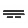 Накладки на пороги DDU (4 шт, пластик) для Nissan Qashqai 2007-2010