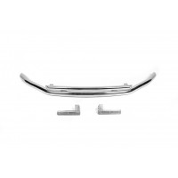 Передній подвійний ус ST014 (нерж) 60/42 мм для Nissan Qashqai 2007-2010