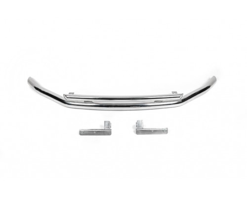 Передній подвійний ус ST014 (нерж) 60/42 мм для Nissan Qashqai 2007-2010 - 79585-11