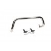 Задня дуга AK007 (нерж.) для Nissan Qashqai 2007-2010 - 80116-11