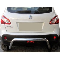 Задня дуга AK007 (нерж.) для Nissan Qashqai 2007-2010