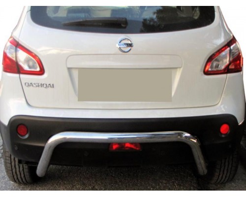 Задня дуга AK007 (нерж.) для Nissan Qashqai 2007-2010 - 80116-11