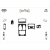 Nissan Qashqai 2007-2010 Накладки на панель Карбон - 62208-11