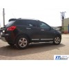 Бічні труби (2 шт., нерж.) для Nissan Qashqai 2007-2010